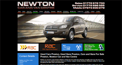 Desktop Screenshot of newtoncarandvan.co.uk